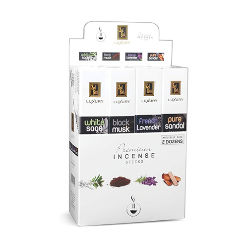 Incense, Zed Black LUXURY, display of 24