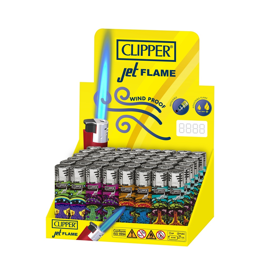 [CLJ19] Clipper Jet Flame Dark Mushrooms, VE48