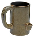 Keramik Tasse, 14cm, Wasserpfeife