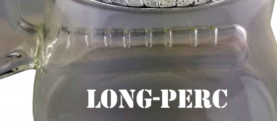 Oil rig with slit diffuser and honeycomb