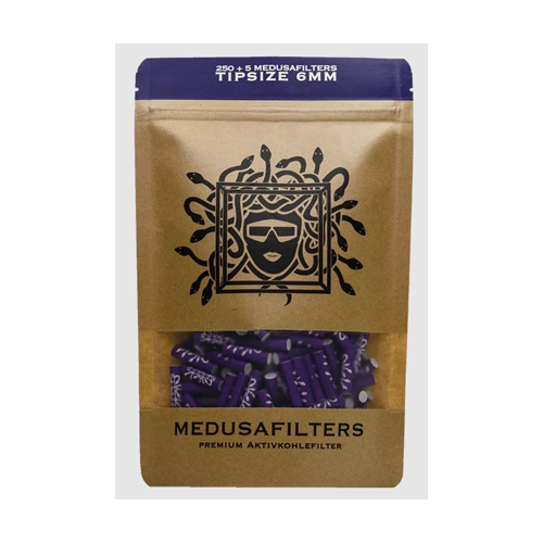 MEDUSA Activated Carbon Filter 1 X 250, 6 mm Diameter VIOLET-ZUM250VI-Medusa_2.jpg