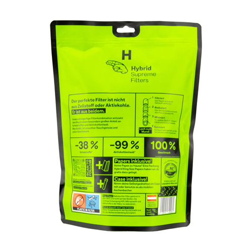 Hybrid Supreme Filters, 6.4 mm Diameter, 1000 Pieces Per Bag-ZU5HY1000-Hybrid Supreme_2.jpg
