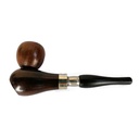 Screw-on pipe, wood, can be set at an angle, 13 cm high-WP25-Bam Bam Bhole_3.jpg