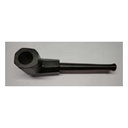 Screw pipe, dark wood, 14 cm long-WP23-Bam Bam Bhole_3.jpg