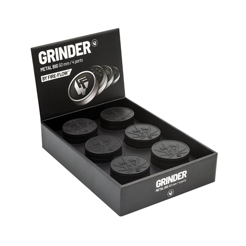 Metal Grinder, HIGH AS FUCK 50 mm Diameter, 4-piece, Sieve-WNC54HF-_4.jpg