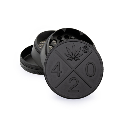 Metal Grinder, Black 420, 50mmø, 4-piece-WNC54BC-Bam Bam Bhole_2.jpg