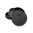 Metal Grinder, Black 420, 50mmø, 4-piece-WNC54BC-Bam Bam Bhole_2.jpg
