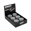 Metal Grinder, HIGH AS FUCK 50 mm Diameter, 4-piece, Sieve-WNC54HF-_2.jpg
