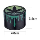 Metal Grinder, 40 mm Diameter, 4-piece, DRIPPING Leaf-WN44DRIP-Champ High_5.jpg