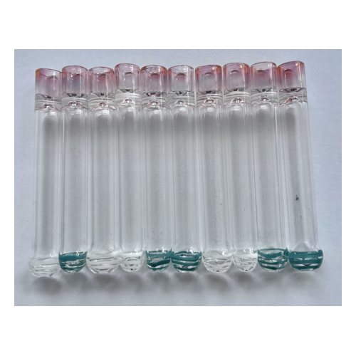 Glass One-hitter, Solid Cigarette Pipe, 9.5 Cm, Pack Of 10-SSC10205-Bam Bam Bhole_2.jpg