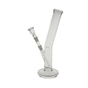Curved Cylinder Glass Bongs, 34cm, 14.5mm-GW46LR-Bam Bam Bhole_2.jpg