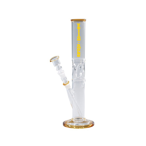 Glass Bong  Ice Bong, 40 cm Height, Curved, 18.8 mm-GW37-Bam Bam Bhole_10.jpg