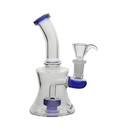 Water Pipe, Inside Drumdab Rig, 15 Cm, Blue-SSC10131BL-Bam Bam Bhole_2.jpg
