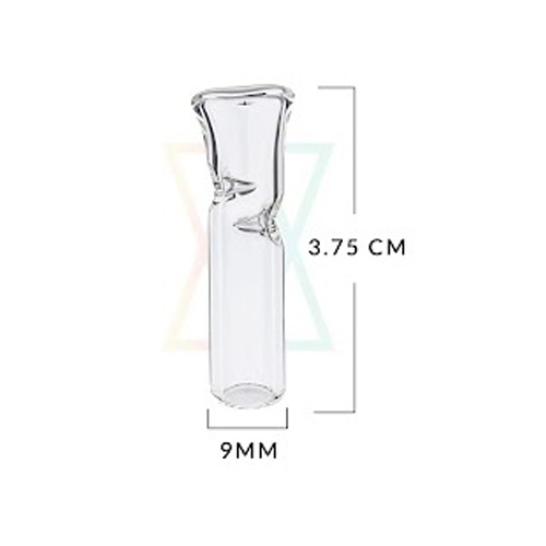 Glass Tip, 10 Mm, 40 mm Long. 1 Piece-SSC10121-Bam Bam Bhole_2.jpg