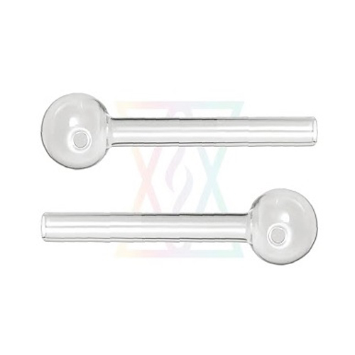 Glass Pipe, Oil Pipe Small, 10 cm-SSC10102-Bam Bam Bhole_2.jpg