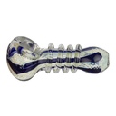 Colored Glass Pipe, Hand Pipe, 8.5 cm-CC1094-Bam Bam Bhole_2.jpg