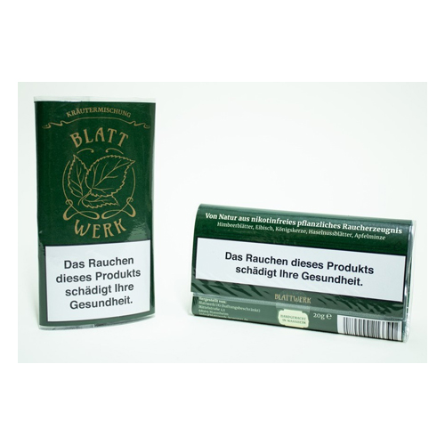 Blattwerk Kräutermischung, nikotinfrei, 20g Pouch-BLAWER-Blattwerk_5.jpg