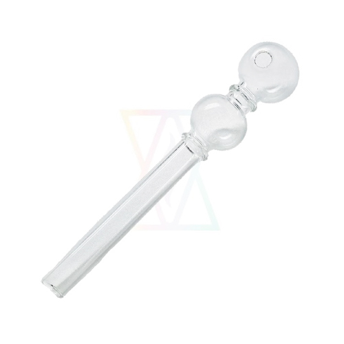 Glass Pipe, 2 Ball Oil Pipe With 1 Ring, 14 cm-SSC10125-Bam Bam Bhole_2.jpg