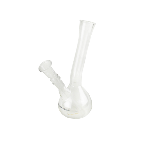 Glass Bong, 20 cm High, 14.5 cm Ground Joint-GW1-Bam Bam Bhole_2.jpg