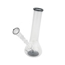 Glass Bong, 14.5 Cm, 24 Cm, Black-GW1XLS-Bam Bam Bhole_2.jpg