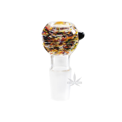 GLASS Plug Head 18.8 mm Heavy Blue-EK18XB-Bam Bam Bhole_4.jpg