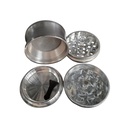 Grinder, Metal, Rounded + Tapered 56 mm Ø 4-piece-WN564R-Bam Bam Bhole_2.jpg