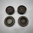 Wooden Grinder, 50 mm Ø, 4-piece, Magnet, Cobra Motif-WN101-Bam Bam Bhole_3.jpg