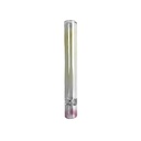 Glass One-hitter, VE10, Solid Cigarette Pipe, 9 cm-SSC10141SG-Bam Bam Bhole_2.jpg