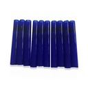 Glass One-hitter, BLUE, Pack Of 10, 9 Cm, Cigarette Pipe-SSC10141BL-Bam Bam Bhole_2.jpg