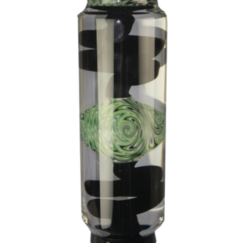 Glass Bong, Teardrop Shape, 14 Cm, 14.5 mm Ground Joint-GW6-Bam Bam Bhole_4.jpg