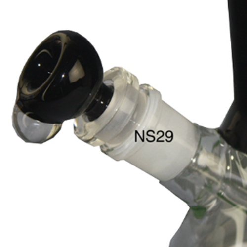 Glass Bong, Teardrop Shape, 14 Cm, 14.5 mm Ground Joint-GW6-Bam Bam Bhole_5.jpg