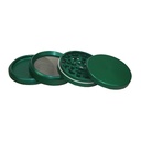 Aluminum Grinder, 90 mm Ø, 4-piece With Screen, CNC-WN94-Bam Bam Bhole_2.jpg