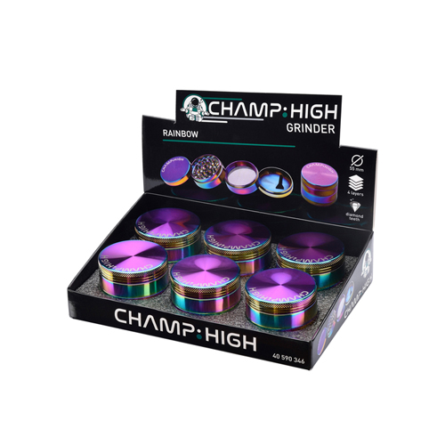 Metal Grinder, 55 mm Diameter, 4-piece, RAINBOW, 1 Piece-WN55RAIN-Champ High_3.jpg