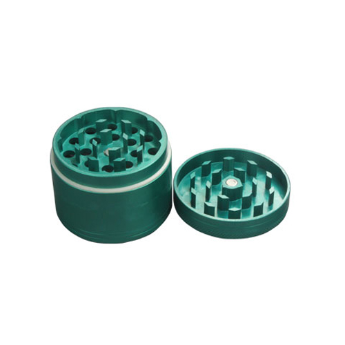 Aluminum Grinder GREEN, 50 mm Ø, 4-piece With Sieve, CNC-WN54G-Bam Bam Bhole_2.jpg