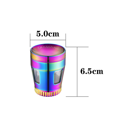 Metal Grinder, 50mmø, 4-piece, CURVED+WINDOW-WN54CWIN-Champ High_5.jpg