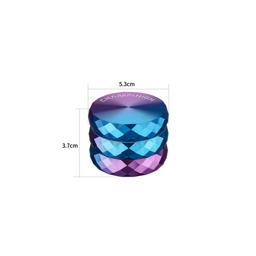 Metal Grinder, 53 mm Diameter, 4-piece, COLOR DUO, 1 Piece-WN53DUO-Champ High_6.jpg