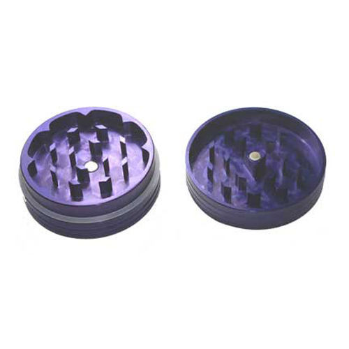 Aluminum Grinder 5 cm 2 Parts Blue-WN52B-Bam Bam Bhole_2.jpg