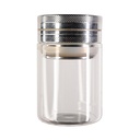 Aluminum Grinder 50 mm Ø With Stash Box, 2-piece-WN503STG-Bam Bam Bhole_9.jpg