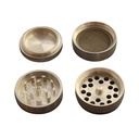 Aluminum Grinder, 40 mm Ø, 4-piece With Sieve, CNC-WN44-Bam Bam Bhole_4.jpg
