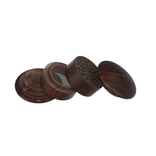 Wooden Grinder, 50 mm Ø, 2-piece.-WN105-Bam Bam Bhole_2.jpg