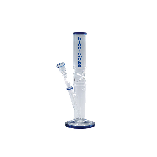 Glass Bong With Leaf, 33cm, Ice, 14.5 Plug-in System.-GW37K-Bam Bam Bhole_3.jpg