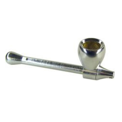 Mushroom Pipe, approx. 9cm, Silver-MP8C-Bam Bam Bhole_4.jpg