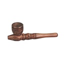 Wooden Pipe, approx. 13 Cm, Screw-on-MS1-Bam Bam Bhole_4.jpg
