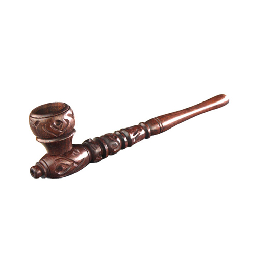 Wooden Pipe, approx. 13 Cm, Screw-on-MS10-Bam Bam Bhole_2.jpg