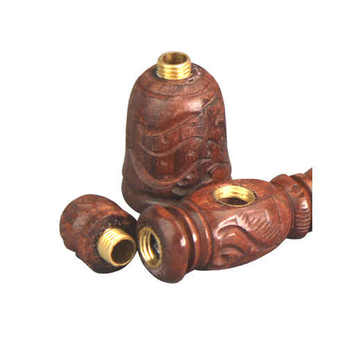 Wooden Pipe, approx. 12 Cm, Soapstone Insert-MS3-Bam Bam Bhole_4.jpg