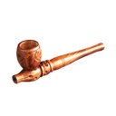 Wooden Pipe, approx. 13 Cm, Screw-on-MS1-Bam Bam Bhole_2.jpg