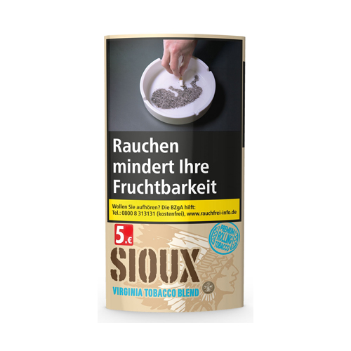SIOUX Virginia Blue Tobacco 30 g Pouch, Pack Of 5-SB76-SIOUX_2.jpg