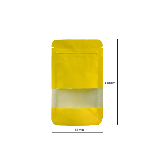 Kraft Paper YELLOW, 140 X 85 Mm, PU50-KP1YL-Bam Bam Bhole_2.jpg