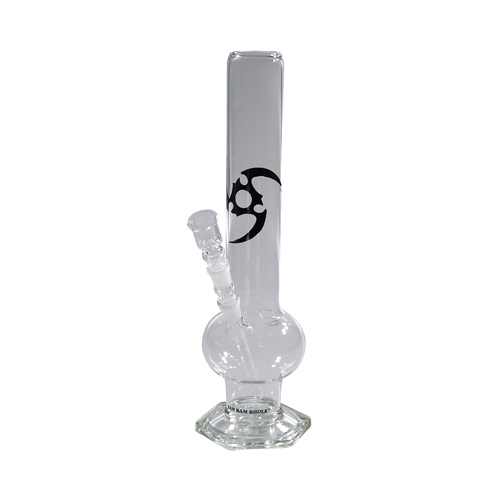 GLASS BONG, 14.5 Mm, 36 cm-GW87-Bam Bam Bhole_3.jpg
