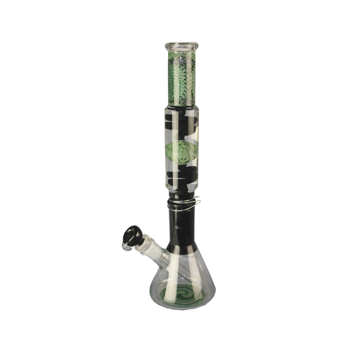 Glass Bong, Teardrop Shape, 14 Cm, 14.5 mm Ground Joint-GW6-Bam Bam Bhole_7.jpg